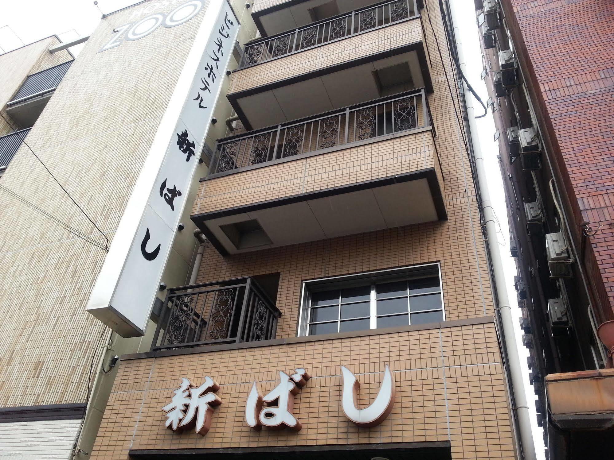 Business Hotel Shinbashi โอซาก้า ภายนอก รูปภาพ